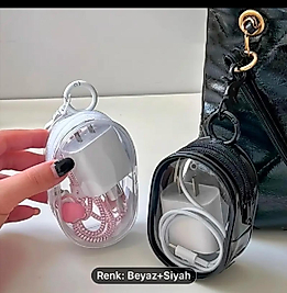 kulaklık ve şarj çantası
