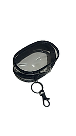 şeffaf kulaklık anahtarlığı