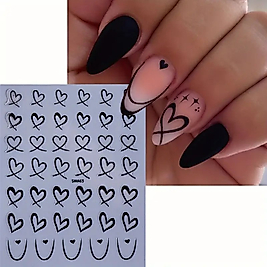 kalpli tırnak süsü