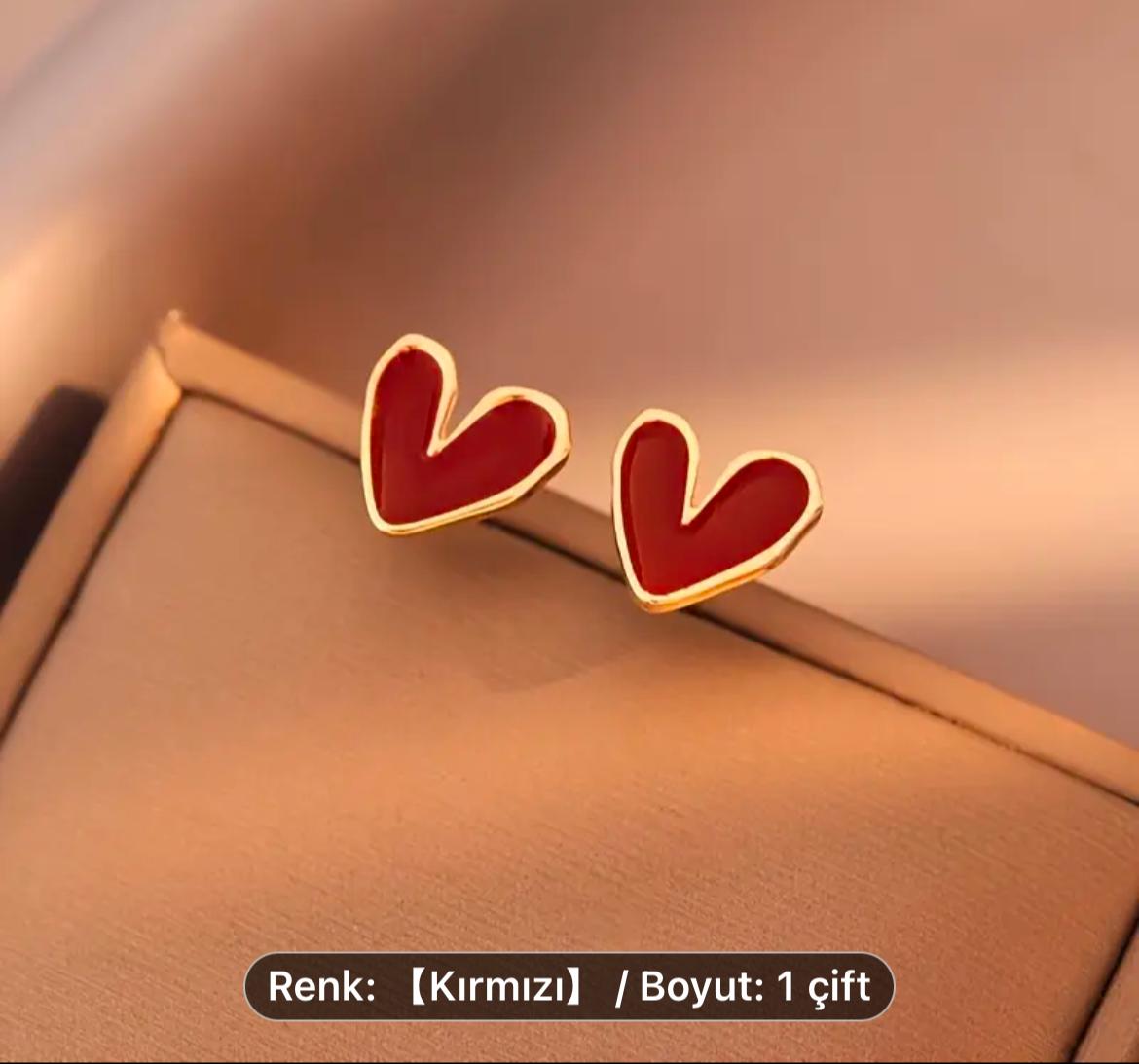 kalpli özel seri küpe