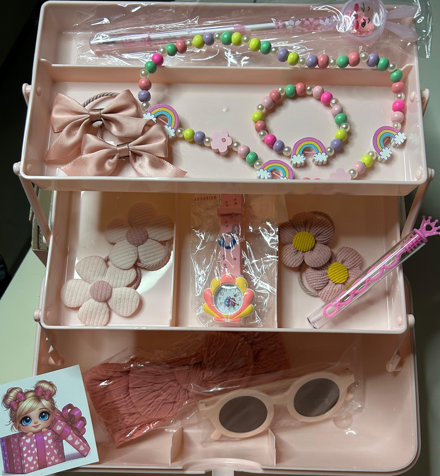 KIZ ÇOCUKLARINA TAKI ÇANTALI KUTU